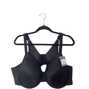 Catherines Intimate Black Underwire T-Shirt Bra Size 50C NWT‎